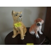 Image 1 : 2 CERAMIC DOG FIGURINES