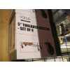 Image 2 : 2 SETS 4 - 5" THREADED CASTORS