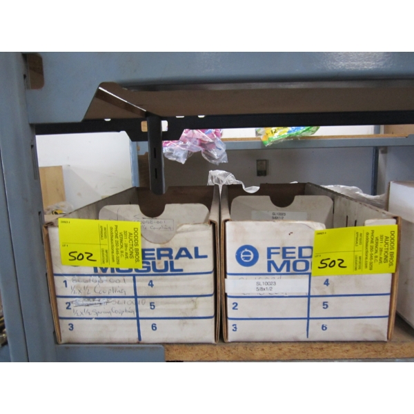 2 FLATS OF MISC. COUPLERS