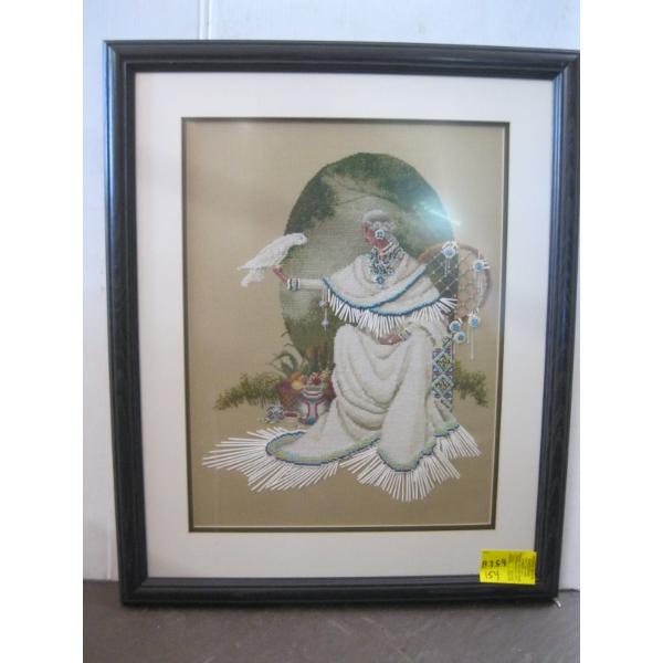 BEADED ART PICTURE