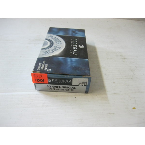 BOX OF .32WIN SPECIAL CARTRIDGES