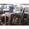 Image 2 : DINING TABLE W/8 CHAIRS & A HALL TABLE