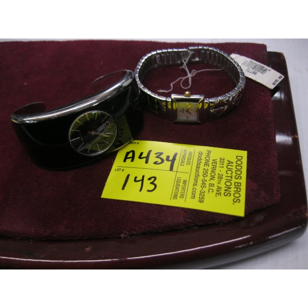 2 WATCHES - CK & BULOVA