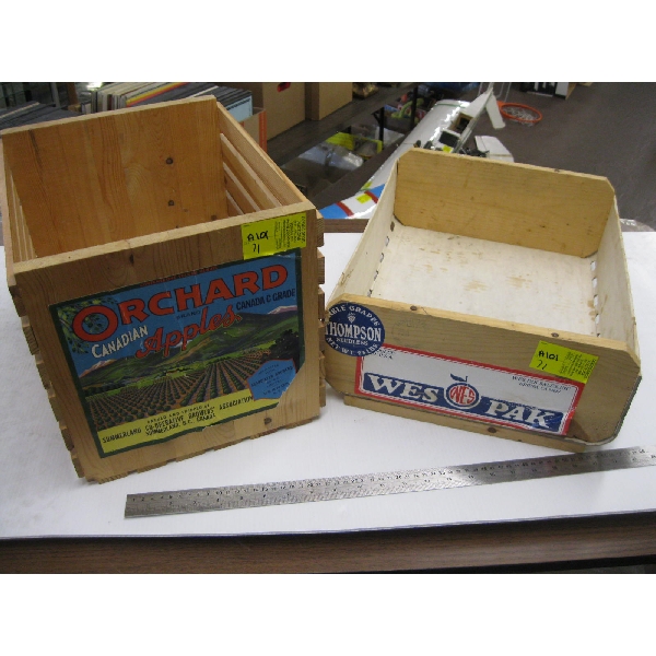 APPLE BOX & GRAPE BOX