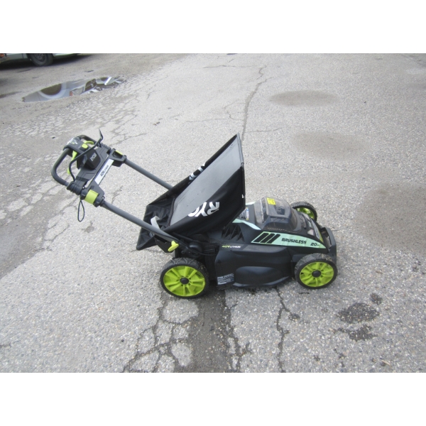 RYOBI 40V LITHIUM LAWNMOWER - 20", BRUSHLESS