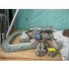 Image 9 : WEDGE CLAMP FRAME STRAIGHTENING SYSTEM W/ASST. TOOLS, CHAINS, ETC.