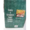 Image 2 : SANTA & REINDEER TAPERED CANDLE HOLDER