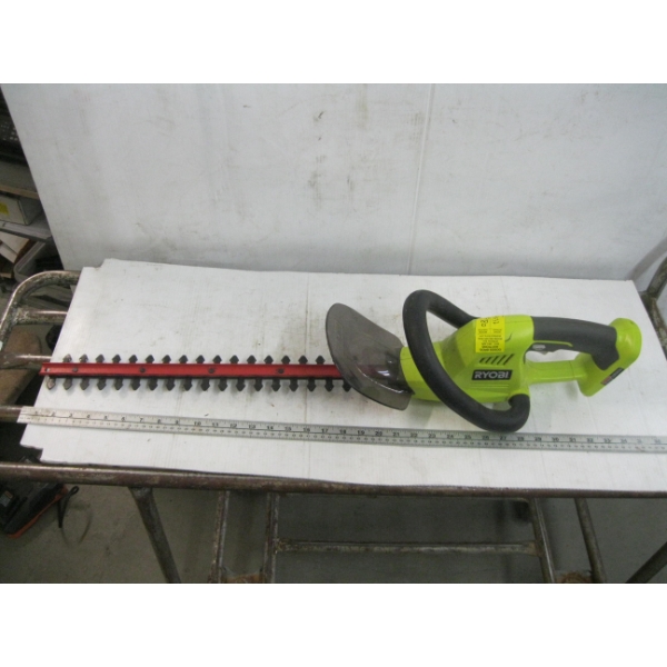 CORDLESS RYOBI HEDGE TRIMMER - BATTERY IS NOT WORKING