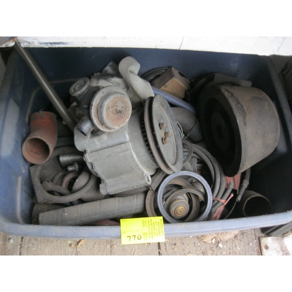 MISC. CARBURETORS, ELECTRIC MOTORS, ETC.