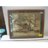 Image 1 : FRAMED PICTURE BY REBA LOUIS, OCT. 1946