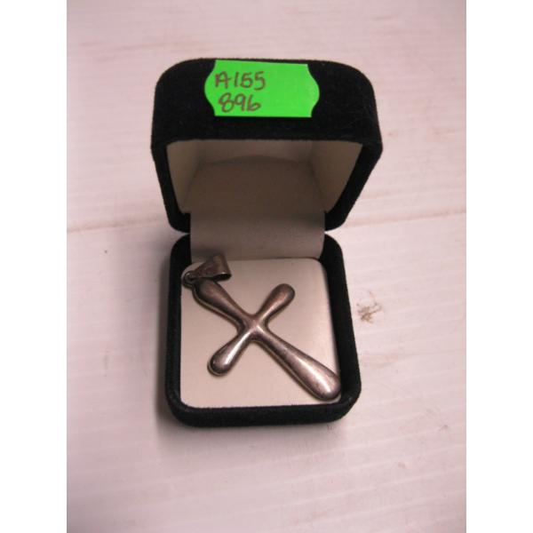 STERLING SILVER PENDANT CROSS