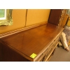 Image 2 : MATCHING CARVED FRONT 2 DRAWER, 2 DOOR ANTIQUE SIDEBOARD