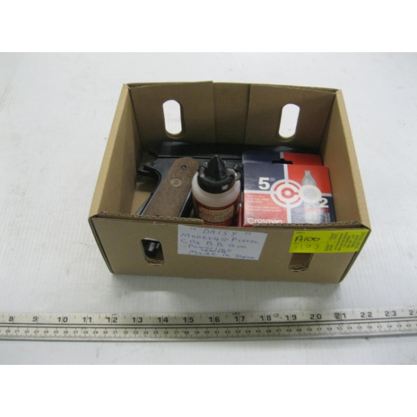 DAISY MODEL 45 BB OR PELLET CO2 PISTOL