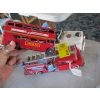 Image 2 : 3 METAL TOYS - POLICE CAR, FIRE TRUCK & BUS