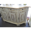 Image 2 : ANTIQUE LOOK GOLD & CREAM SIDEBOARD