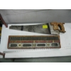 Image 2 : HANDSAWS & 2 LEVELS IN WOOD CASES