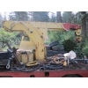 Image 2 : SM. CRANE TRUCK W/ASST. SLINGS & CABLES ON TOP