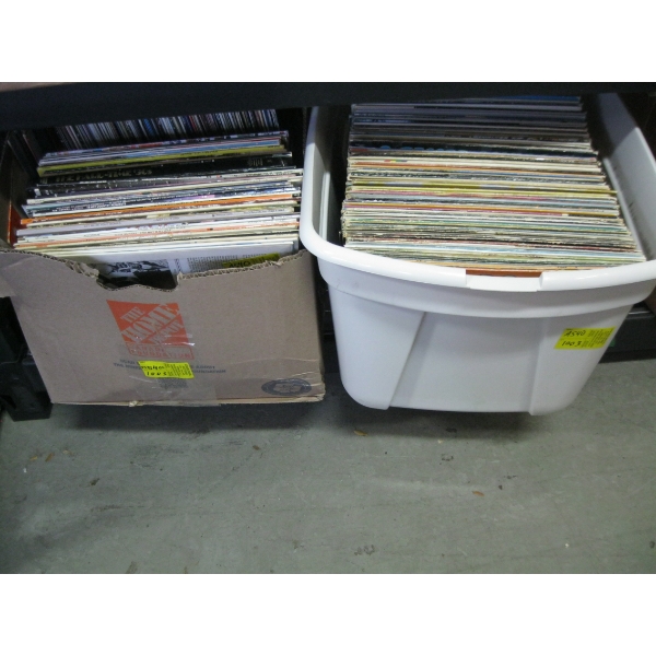 CONTAINER & BOX OF ASST. RECORDS