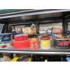 Image 1 : MISC. TINS, ALADDIN WICKS, BOTTLES, ETC.