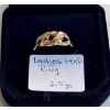 Image 1 : LADIES 14KT DIAMOND RING - 2.5G - SZ 7 3/4 
