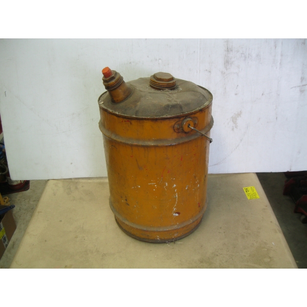 VINTAGE FUEL CAN W/DIESEL