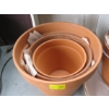 Image 2 : 3 TERRA COTTA PLANT POTS