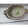 Image 2 : SOUP TUREEN ON WOOD STAND W/CANDLE