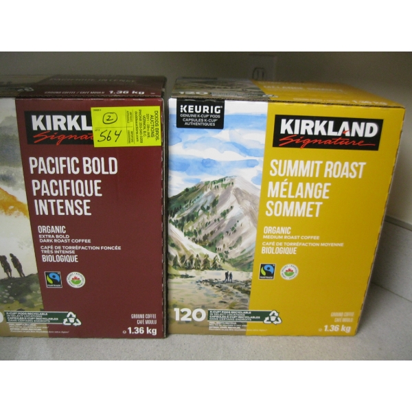 2 NEW BOXES OF KEURIG PODS