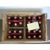 Image 2 : GREEN WRITING ORIGINAL COCA COLA WOODEN CRATE W/FULL COKE BOTTLES