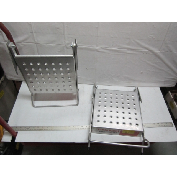 2 LITTLE GIANT WORK PLATFORMS