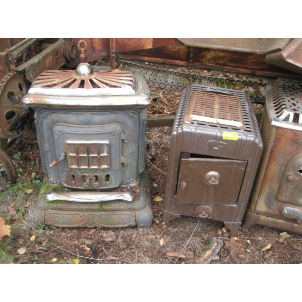2 WOOD STOVES