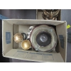Image 3 : MISC. COLLECTABLES, LG. GLASS VASE, CANDLEHOLDERS, ETC.