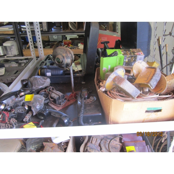 MISC. WIRING, LADDER, TELEPHONES, ETC.