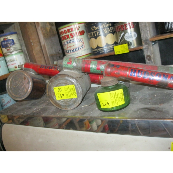 3 SPRAYER DUSTERS