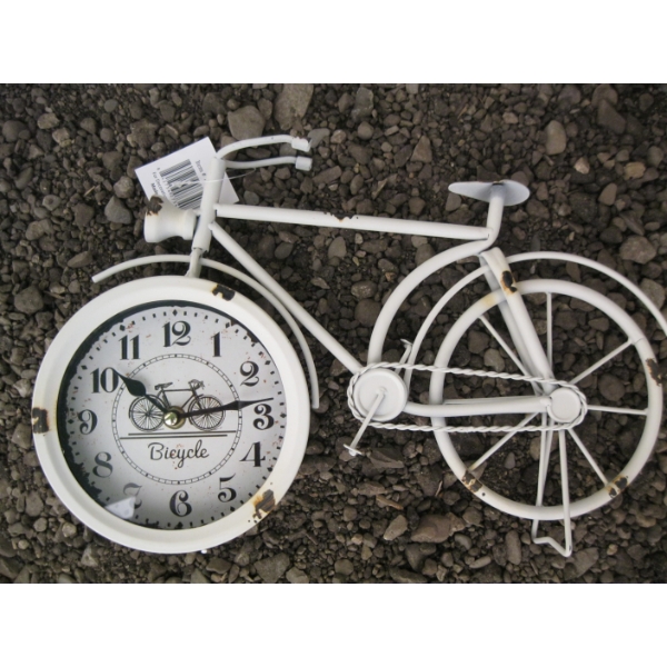 2 NEW IN BOX BICYCLE CLOCKS