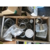 Image 3 : 3 BOXES OF NUTS, BOLTS, HINGES, ETC.