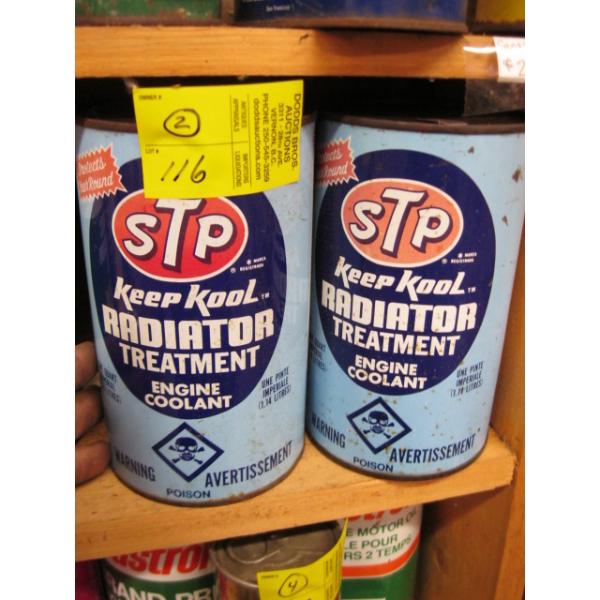 2 STP RAD TREATMENT TINS - UNOPENED