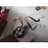 Image 5 : 2 BOXES OF CAULKING, SAWS, MISC. TOOLS, ETC.