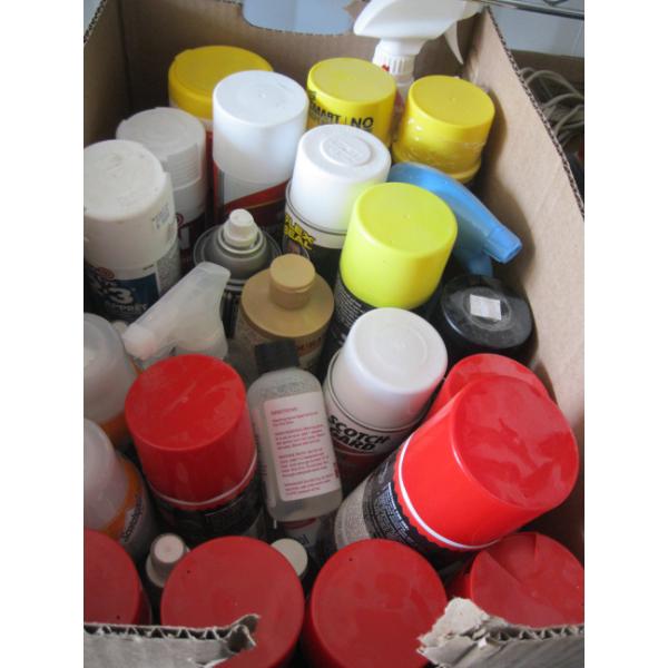 FLEX SEAL, SCOTCH GUARD, CLEANERS, ETC.