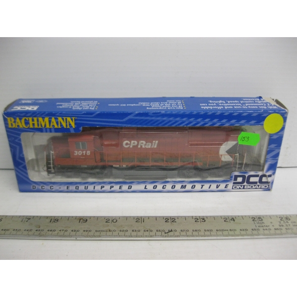 BACHMAN CP RAIL HO TRAIN ENGINE
