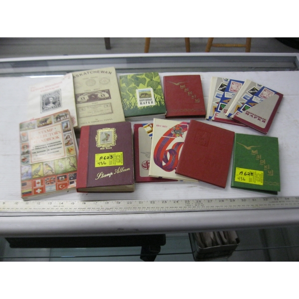 ASST. STAMP ALBUMS