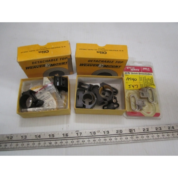 SCOPE MOUNTS & SWIVELS