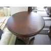 Image 2 : ROUND SOLID WOOD UNIQUE BASED OCCASIONAL TABLE