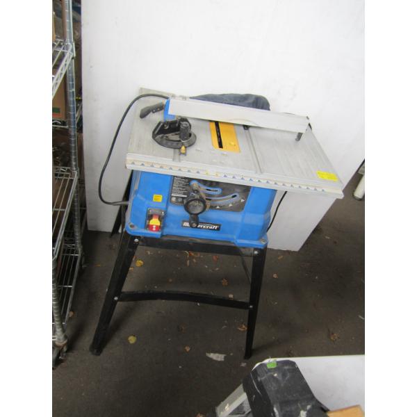 MASTERCRAFT TABLE SAW ON STAND