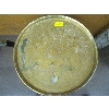 Image 2 : BRASS COLLAPSIBLE TABLE W/INLAY