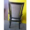 Image 5 : 6 UPHOLSTERED WOOD FRAMED ARMCHAIRS