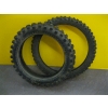 Image 1 : SET OF MOTORCYCLE TIRES - 80/90-21 FRONT & 560-18 BACK