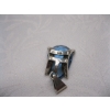 Image 4 : STERLING .925 SILVER PENDANT W/LG. BLUE STONE, 10G