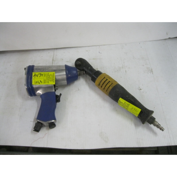 DEWALT AIR RATCHET & 1/2" IMPACT GUN