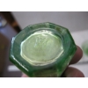 Image 3 : 2 GREEN GLASS DISHES & 2 S&P SHAKERS